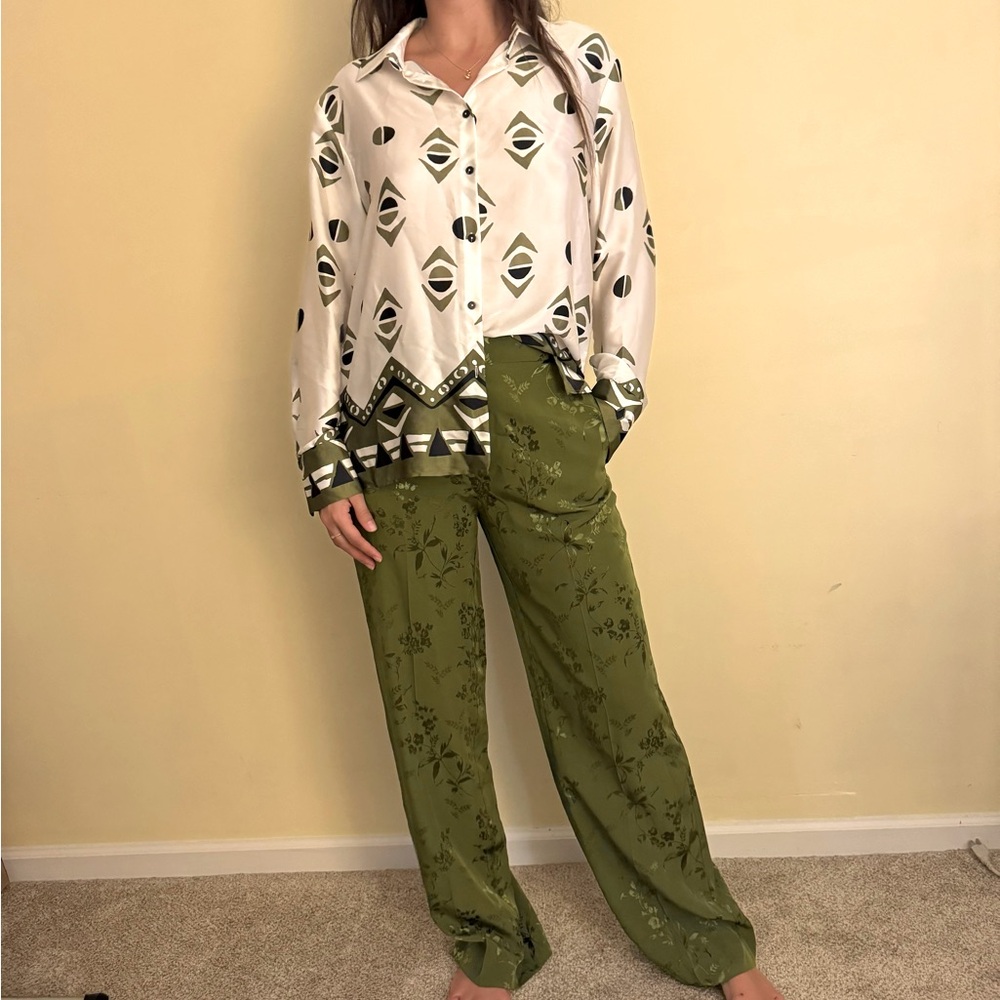 Patterned Zara t-shirt
